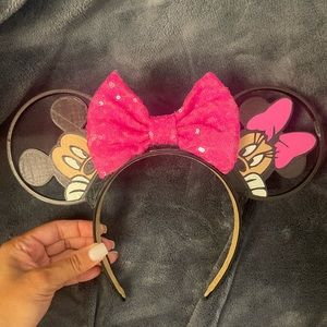 3D printed Minnie ears with changeable bow